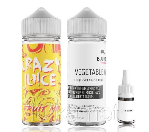 Набор Fruit Mix – Crazy Juice Organic 120 мл. Набор Fruit Mix – Crazy Juice Organic 120 мл.