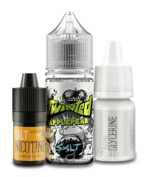 Набор Twisted Salt Applepear 50мг/мл 30мл. Набор Twisted Salt Applepear 50мг/мл 30мл.