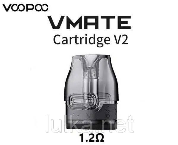 Картридж Voopoo Vmate V2 Cartridge (1.2 ohm) Картридж Voopoo Vmate V2 Cartridge (1.2 ohm)