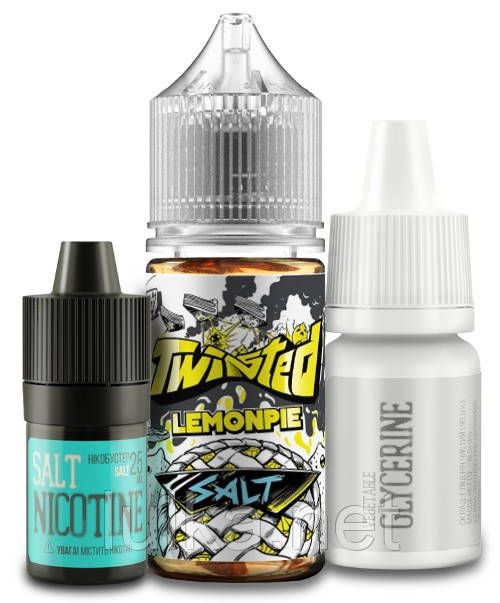 Набор Twisted Salt Lemonpie 25мг/мл 30мл. Набор Twisted Salt Lemonpie 25мг/мл 30мл.