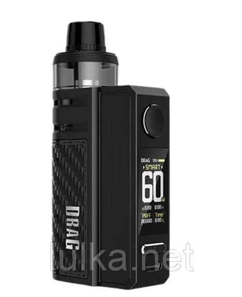 Voopoo Drag E60 Pod Mod Kit 60W 2550 mAh (Carbon Fiber) Voopoo Drag E60 Pod Mod Kit 60W 2550 mAh (Carbon Fiber)