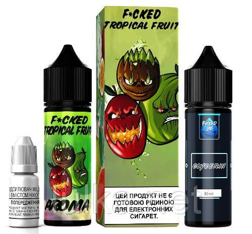 Набор Fucked Tropical Fruit 60мл Organic Набор Fucked Tropical Fruit 60мл Organic