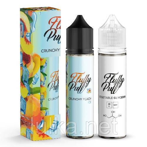 Набор Fluffy Puff Crunchy Peach Ice 60мл Organiс Набор Fluffy Puff Crunchy Peach Ice 60мл Organiс
