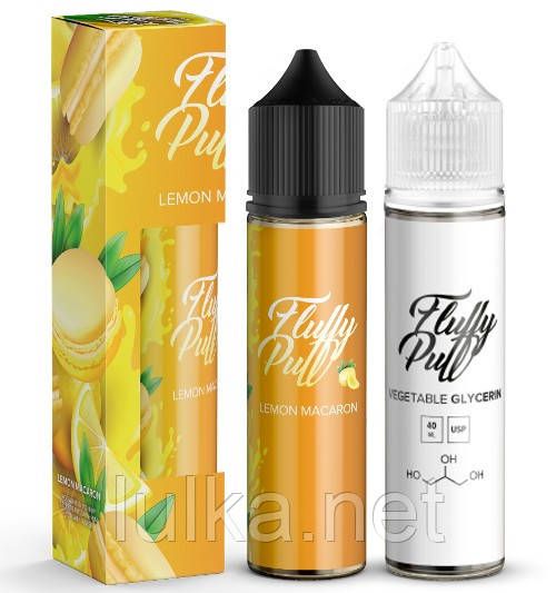 Набор Fluffy Puff Lemon Macaron 60мл Organic Набор Fluffy Puff Lemon Macaron 60мл Organic