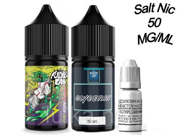 Набор Salt Fucked Green Energy 50 мг/мл 30 мл. Набор Salt Fucked Green Energy 50 мг/мл 30 мл.