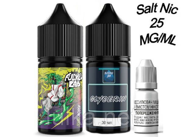 Набор Salt Fucked Green Energy 25 мг/мл 30 мл. Набор Salt Fucked Green Energy 25 мг/мл 30 мл.