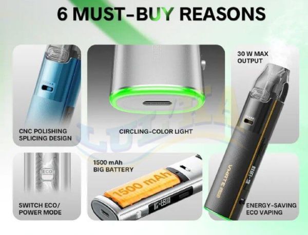 Voopoo VMATE Pro 2 1500 mAh (Navy Blue) Voopoo VMATE Pro 2 1500 mAh (Navy Blue)