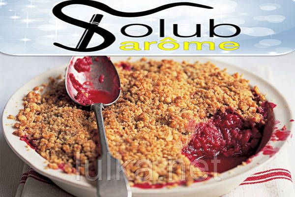 Ароматизатор Solubarome Crumble Raspberry (Тёртый малиновый пирог) 5 мл. Ароматизатор Solubarome Crumble Raspberry (Тёртый малиновый пирог) 5 мл.