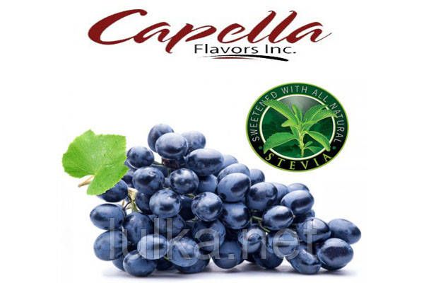 Ароматизатор Capella Concord Grape with Stevia (Виноград со стевией) 5 мл. Ароматизатор Capella Concord Grape with Stevia (Виноград со стевией) 5 мл.