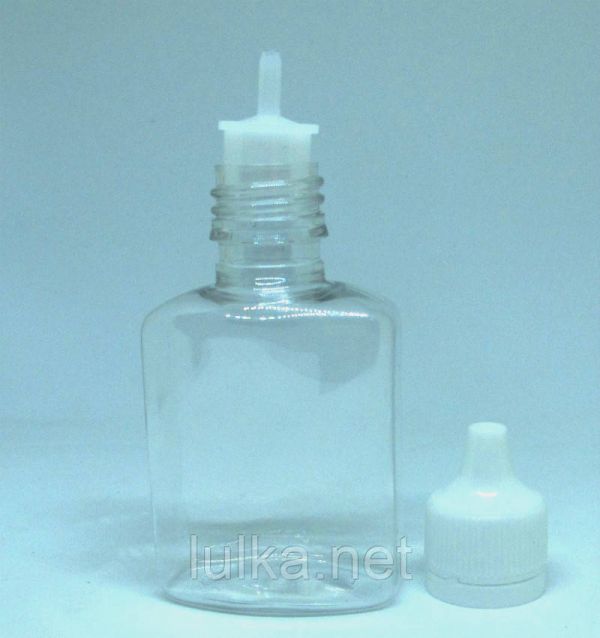 Бутылка пластиковая с дозатором и крышкой 50мл (прозрачный) Бутылка пластиковая с дозатором и крышкой 50мл (прозрачный)