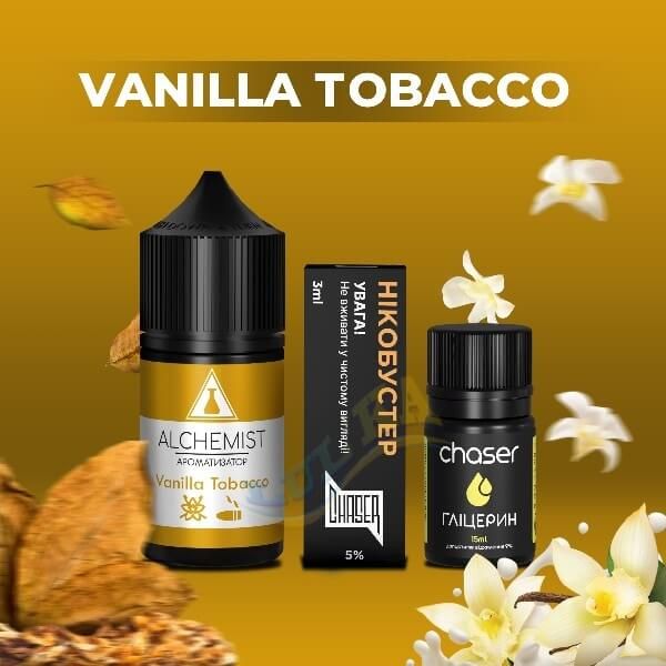Набор Alchemist Salt Vanilla Tobacco (50 мг/мл) 30 мл.