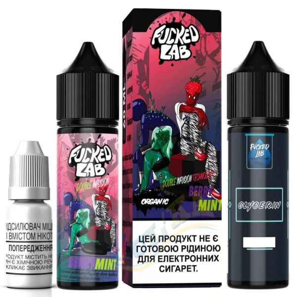 Набор Fucked Berry Mint 60мл Organic Набор Fucked Berry Mint 60мл Organic