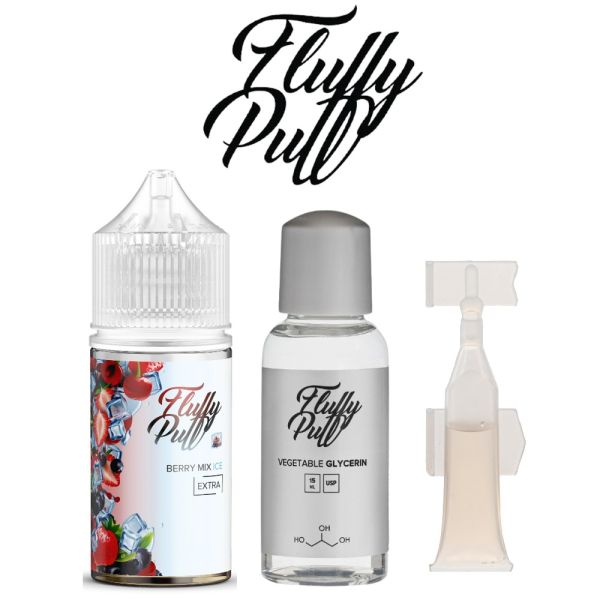 Набор Fluffy Puff Salt Berry Mix Ice 30 мл. Набор Fluffy Puff Salt Berry Mix Ice 30 мл.