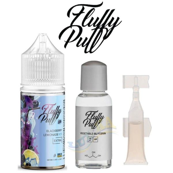Набор Fluffy Puff Salt Blackberry Lemonade Ice 30 мл. Набор Fluffy Puff Salt Blackberry Lemonade Ice 30 мл.