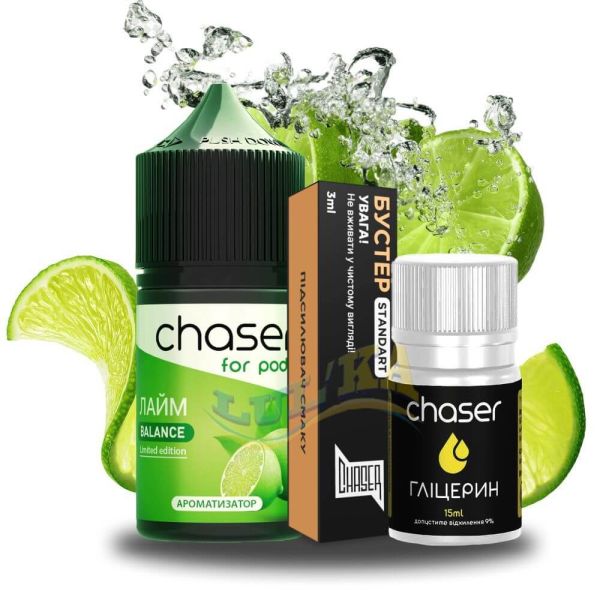 Набор Chaser for pods Salt Lime (50 мг/мл) 30 мл. Набор Chaser for pods Salt Lime (50 мг/мл) 30 мл.