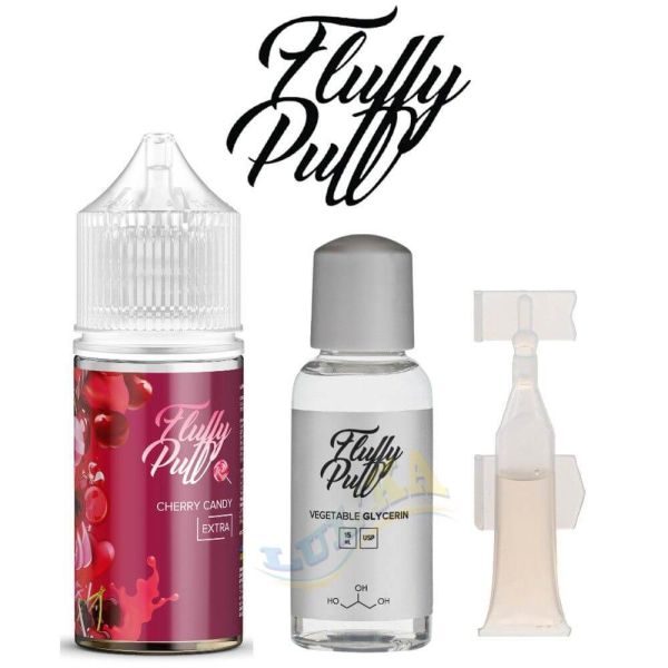 Набор Fluffy Puff Salt Cherry Candy 30 мл. Набор Fluffy Puff Salt Cherry Candy 30 мл.