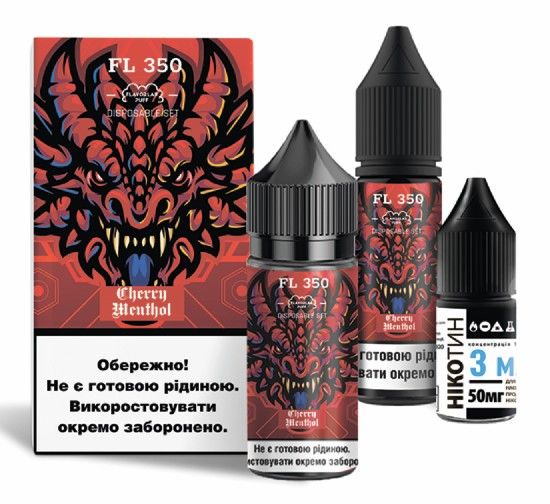 Набор FL 350 Cherry Menthol (50 мг/мл) 30 мл. Набор FL 350 Cherry Menthol (50 мг/мл) 30 мл.