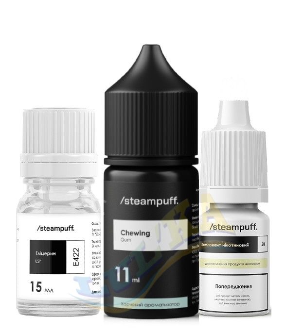 Набор Steampuff Salt Chewing Gum 30 мл. Набор Steampuff Salt Chewing Gum 30 мл.