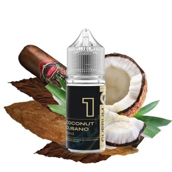 Ароматизатор Cuprum Coconut Cubano Blend 12 мл. Ароматизатор Cuprum Coconut Cubano Blend 12 мл.