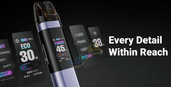 Elf Bar ELFX PRO Pod Kit 1200mAh (Black) Elf Bar ELFX PRO Pod Kit 1200mAh (Black)