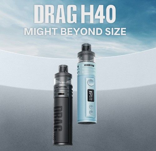 Voopoo Drag H40 Pod Mod Kit 40W 1500 mAh (Sky Blue) Voopoo Drag H40 Pod Mod Kit 40W 1500 mAh (Sky Blue)
