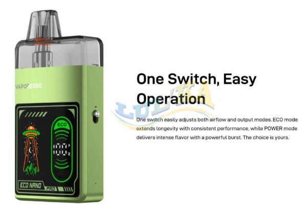 Vaporesso ECO Nano Pro Kit 1000mAh (Black) Vaporesso ECO Nano Pro Kit 1000mAh (Black)