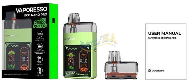 Vaporesso ECO Nano Pro Kit 1000mAh (Black) Vaporesso ECO Nano Pro Kit 1000mAh (Black)