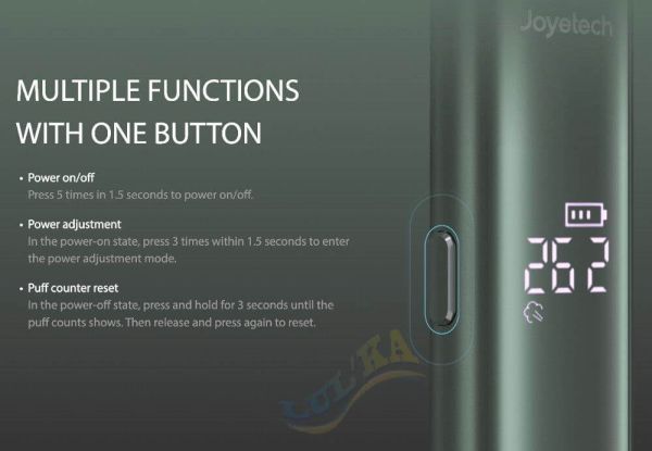 Joyetech Evio M Pro Kit 1100mAh (Green) Joyetech Evio M Pro Kit 1100mAh (Green)