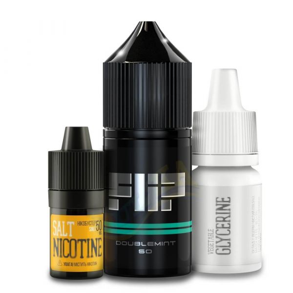 Набор Flip Salt Doublemint 50мг/мл 30мл. Набор Flip Salt Doublemint 50мг/мл 30мл.