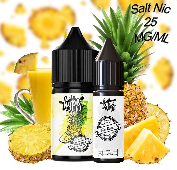 Набор Hype Pineapple Salt (25 мг/мл) 30 мл.