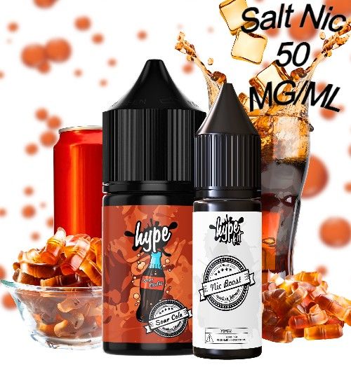 Набор Hype Sour Cola Salt (50 мг/мл) 30 мл. Набор Hype Sour Cola Salt (50 мг/мл) 30 мл.