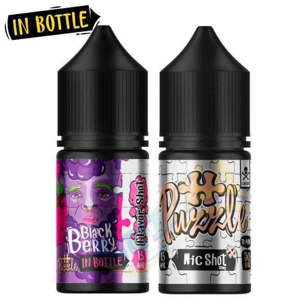 Набор Blackberry - In Bottle Salt Puzzle 30 мл. 50 мг Набор Blackberry - In Bottle Salt Puzzle 30 мл. 50 мг
