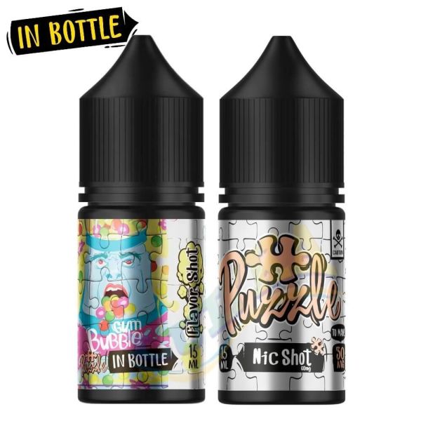 Набор Bubble Gum - In Bottle Salt Puzzle 30 мл. 50 мг Набор Bubble Gum - In Bottle Salt Puzzle 30 мл. 50 мг