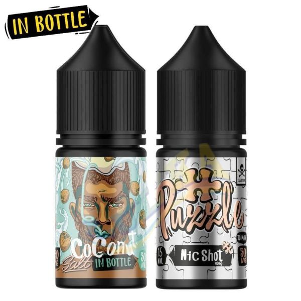 Набор Coconut - In Bottle Salt Puzzle 30 мл. 50 мг Набор Coconut - In Bottle Salt Puzzle 30 мл. 50 мг