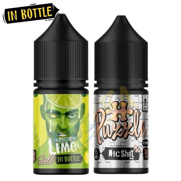 Набор Lemonade Lime - In Bottle Salt Puzzle 30 мл. 50 мг Набор Lemonade Lime - In Bottle Salt Puzzle 30 мл. 50 мг