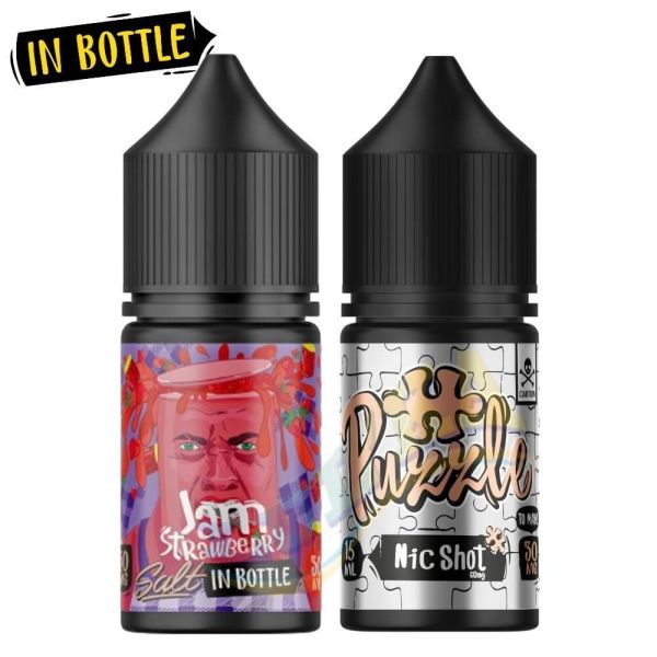 Набор Strawberry Jam - In Bottle Salt Puzzle 30 мл. 50 мг Набор Strawberry Jam - In Bottle Salt Puzzle 30 мл. 50 мг