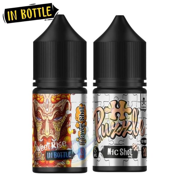 Набор Sweet Rice - In Bottle Salt Puzzle 30 мл. 50 мг Набор Sweet Rice - In Bottle Salt Puzzle 30 мл. 50 мг