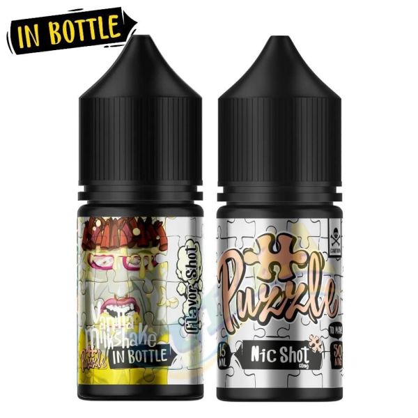 Набор Vanilla Milkshake - In Bottle Salt Puzzle 30 мл. 50 мг Набор Vanilla Milkshake - In Bottle Salt Puzzle 30 мл. 50 мг
