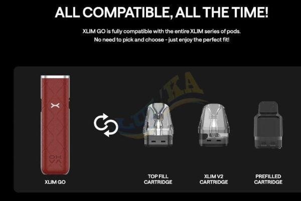 OXVA Xlim Go Pod Kit 1000mAh (Dark Grey) OXVA Xlim Go Pod Kit 1000mAh (Dark Grey)