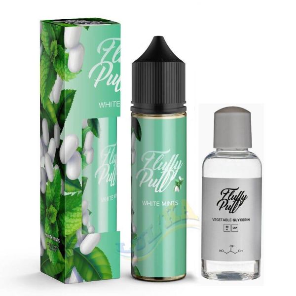 Набор Fluffy Puff White Mints 60мл Organic Набор Fluffy Puff White Mints 60мл Organic