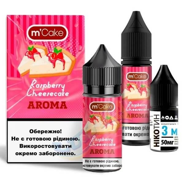 Набор M-Cake Salt Raspberry Cheesecake (50 мг/мл) 30 мл. Набор M-Cake Salt Raspberry Cheesecake (50 мг/мл) 30 мл.