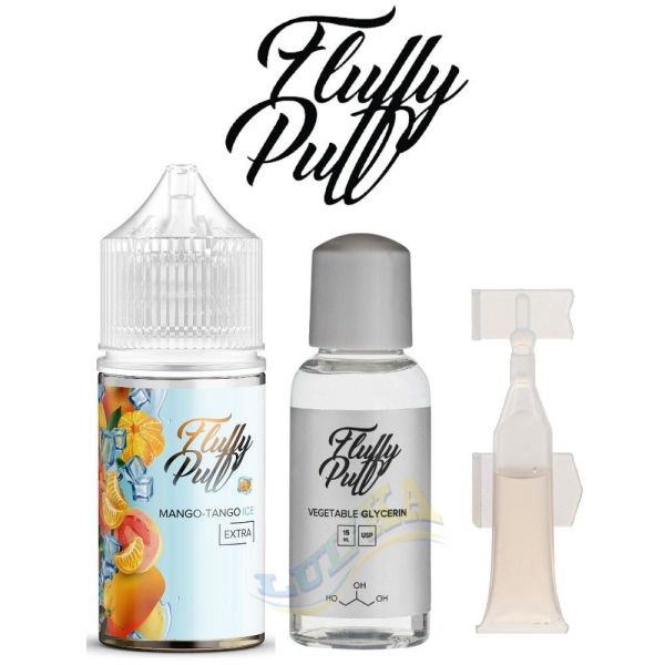 Набор Fluffy Puff Salt Mango Tango Ice 30 мл. Набор Fluffy Puff Salt Mango Tango Ice 30 мл.
