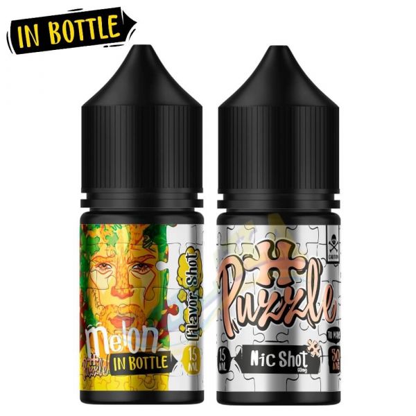 Набор Melon - In Bottle Salt Puzzle 30 мл. 50 мг Набор Melon - In Bottle Salt Puzzle 30 мл. 50 мг