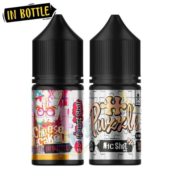 Набор Cheesecake - In Bottle Salt Puzzle 30 мл. 50 мг Набор Cheesecake - In Bottle Salt Puzzle 30 мл. 50 мг