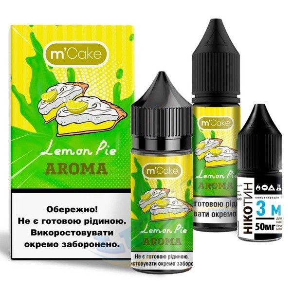 Набор M-Cake Salt Lemon Pie (50 мг/мл) 30 мл. Набор M-Cake Salt Lemon Pie (50 мг/мл) 30 мл.