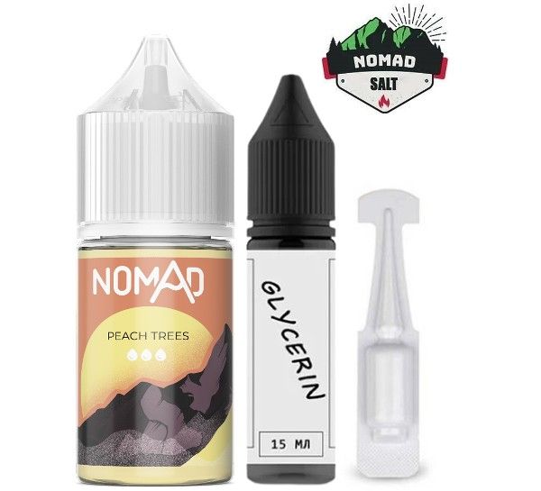 Набор Nomad Salt Peach Trees (50 мг/мл) 30 мл. Набор Nomad Salt Peach Trees (50 мг/мл) 30 мл.