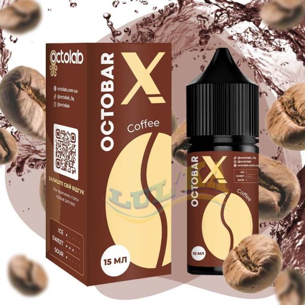 Набор Octobar X Salt Coffee 30 мл. Набор Octobar X Salt Coffee 30 мл.