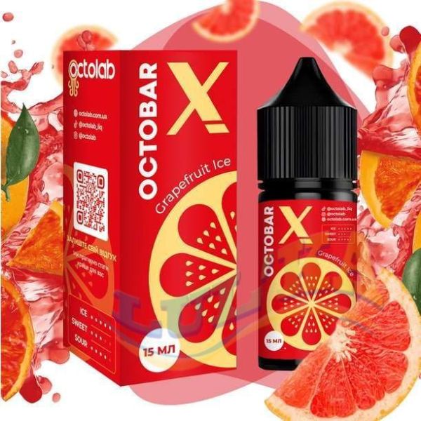 Набор Octobar X Salt Grapefruit Ice 30 мл. Набор Octobar X Salt Grapefruit Ice 30 мл.