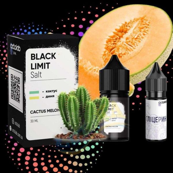 Набор Black Limit Salt Cactus Melon (50 мг/мл) 30 мл.
