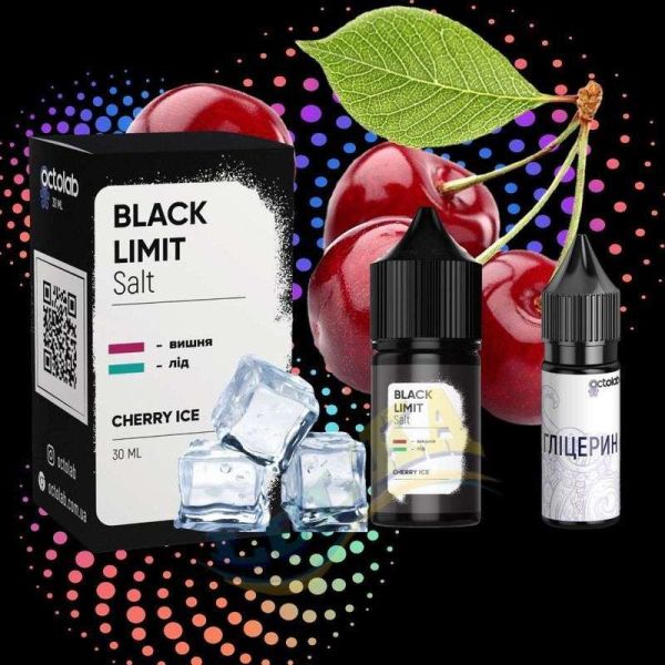 Набор Black Limit Salt Cherry Ice (50 мг/мл) 30 мл.
